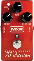 Mxr m78 custom badass '78 distortion  гитарный эффект дисторшн