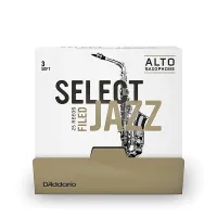 RSF01ASX3S-B25 Select Jazz Filed Трости для саксофона альт, размер 3, мягкие (Soft), 25шт, Rico