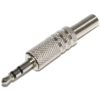 Nordfolk ncj5289  разъем стерео 3,5 мм mini jack под кабель ? 4-5 мм, металл,