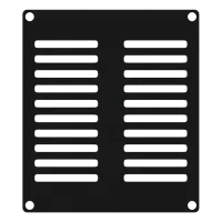 Caymon CASY202/B Вентиляционная заглушка для двух модулей шасси CASY.