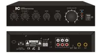 Усилитель [T-120MA] ITC , 120W (4-16Ом/100V) Миниатюрный цифровой микширующий усилитель, 2 Mic, 2 Aux входа, селектор Mic2/Aux1