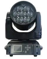 Wizor III
                Прожектор Wizor III
Вращающаяся голова Wash.  Zoom: от 6° до 50°, 7 светодиодов RGBW OSRAM по 40 Вт каждый. Попиксельное управление диодами. Вращение Раn : 630°; Tilt 265°.Димер 0-100%. Строб 0-25 вспышек в секунду. Управление: D