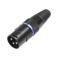 Adam hall k3 dmx t3  оконечный разъем для dmx линий, xlr terminator 120 ohm ( в упаковке 2 шт)