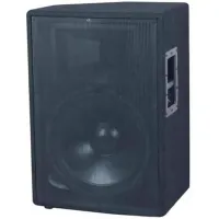 Apextone HS-15AMP профессиональная активная акустическая система корпус ДВП, динамик 15", пьезотвитер, 400W, 40Hz-20kHz, регулируемые входы: микрофонный XLR(F)+Jack 6.3 mono и линейный RCA+XLR(F); линейный выход XLR(M)+Jack 6.3; эквалайзер НЧ+ВЧ, мастер -
