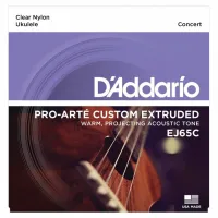 EJ65C, Cтруны для укулеле Concert, серия Concert Pro-Arte Custom Extruded D'ADDARIO EJ65C