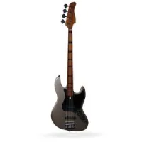 Sire v5 alder-4 cgm  бас-гитара, форма jazz bass, цвет серый металлик