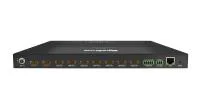 Wyrestorm sw-0206-vw, процессор видеостены 2 входа и 6 выходов. 4к60 4:4:4 hdmi 2.0 входы и выходы. 1 x hdmi loop. поддержка каскадирования до 6х6, вращение с шагом в 90°. для 1х3 поворот на 60°.