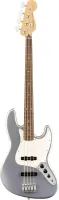 FENDER PLAYER Jazz Bass PF SILVER 4-струнная бас-гитара, цвет серый