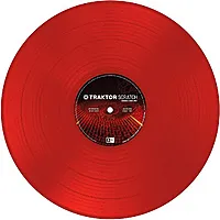 Native Instruments Traktor Scratch Pro Control Vinyl Red Mk2 - Виниловый диск с таймкодом Mk2 для системы Traktor Scratch Pro, цвет красный