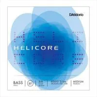 D'Addario HS610 3/4M Helicore Solo комплект струн контрабаса 3/4, среднее натяжение