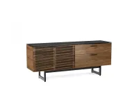 BDI Corridor Office Credenza 6529 Natural Walnut - Тумба 2-х секционная