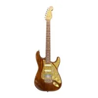 Paoletti stratospheric wine hss natural  электрогитара, форма stratocaster, цвет коричневый, кейс