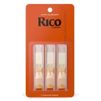 Rico rda0325  трости для альт-кларнета bb, rico (2 1/2), 3шт. в пачке