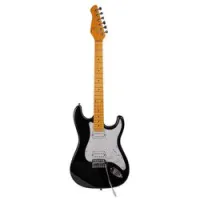 Omni sthh bk  электрогитара, stratocaster, hh, reverse, цвет черный