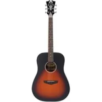 D'angelico premier lexington ls svs  электроакустическая гитара, dreadnought, цвет санберст