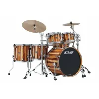 TAMA MBS52RZS-CAR STARCLASSIC PERFORMER ударная установка из 5-ти барабанов, цвет коричневый (светлые и темные полосы), клён/бер