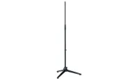 KandM 20000-300-55 прямая микрофонная стойка на треноге, высота 910-1615 мм, материал сталь, цвет черный