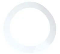 ZOWAG WBO-6-WH - кольцо на бас-бочку, 6", цвет: белый