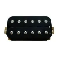 DH02-B-BK звукосниматель для 6-струнной электрогитары, хамбакер, для бриджевой позиции, ферромагнит, 14 кОм, межструнное расстояние 52 мм, цвет черный, Donlis