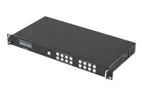 Матричный коммутатор  Intrend [ITMFS-4x4H2A] HDMI 4x4, разрешение 4К60, бесподрывный, с поддержкой видеостены, деэмбеддирование звука