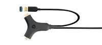 Kramer C-CU32/UC+H- Переходной кабель HDMI (вилка), USB 3.2 тип A (вилка), USB 3.2 тип C (вилка) – USB 3.2 тип C (вилка)