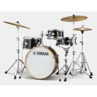Yamaha sbp0f4hrbl  ударная установка из 4 барабанов, цвет raven black, без стоек