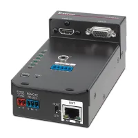 Extron DTP T FB 332 - Передатчик DTP на большие дистанции с двумя входами и эмбедированием аудио для напольных лючков, 100 м