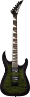 JACKSON JS Series Dinky™ Arch Top JS32Q DKA HT, Amaranth Fingerboard, Transparent Green Burst электрогитара, цвет зеленый берст