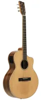 STAGG SA45 OCE-AC - электроакустическая гитара, форма оркестрал, верхняя дека: ель, задняя дека: акация, цвет натуральный