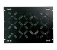 EUROMET EU/R-KV12  00551 Набор задних рэковых панелей с отверстиями для вентиляции, 12U, с крепежом.