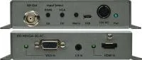 Gefen EXT-HDVGA-3G-SC- 
			Масштабатор / коммутатор сигналов HDMI, VGA и стереоаудио в сигнал SD/HD/3G-SDI