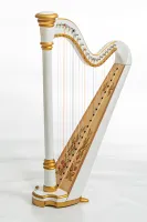 MLH0011 Capris Арфа 21 струнная (A4-G1), цвет белый глянцевый, Resonance Harps