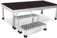 GUIL ECD20-40 модульная лестница 2 ступени: 20 см и 40 см  для сцены 60 см, материал - алюминий