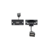 Kramer WU-AA(W)- Модуль-переходник c проходными разъемами USB