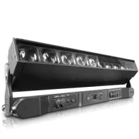 CLAY PAKY VOLERO BATTEN AQUA Поворотный светильник LED-BATTEN-BEAM-WASH-IP66. 10 LED-чипов RGBW 60 Вт, угол раскрытия луча 4°–55°, два независимых ZOOM-модуля, TILT 215°, пиксель-маппинг