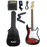 Комплект Fabio ST100 RDS COLBOX (эл.гит S/S/S, комб.MG-10, чех, рем, кап-тр, стр, стикер, рук)