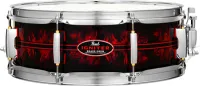 Snare drum Pearl Igniter CC1450S - 14x5 snare drum with 6-ply maple and poplar mixed shell and steel rims in the spirit of the COOP3RDRUMM3R show for beginner musicians