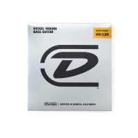 DUNLOP DBSBN Super Bright Nickel Wound Bass 40-120 5 Strings струны для 5-струнной бас-гитары