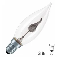 DECOR FLICKER CA32 3W CL E14 230V