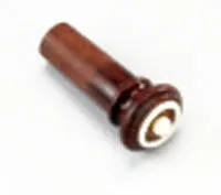 Violin endpin Acura VE-E2B511 - Grade A rosewood endpin with bone rim and ball for 4/4-3/4 violin
