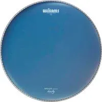 WILLIAMS WCU2-10MIL-18BD - двуслойный пластик, 18", с напылением, синий, для бас-барабана
