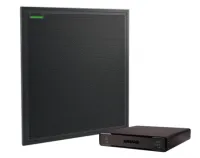 Shure MXA910B-60-P300-P - Потолочный микрофонный массив MXA910B-60CM черного цвета, Dante, INTELLIMIX, 60см в комплекте с процессором для аудио и видеоконференций P300-IMX