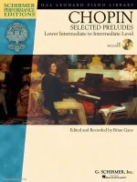 MusicSales HL00296720 FREDERIC CHOPIN SELECTED PRELUDES PIANO (BOOK AND...