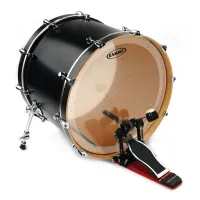 EVANS BD24GB2 Пластик 24" Genera G2 Clear для бас барабана двойной прозрачный (Опт. упак 5 шт)