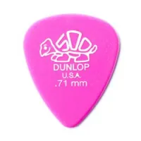 Dunlop 41p071 delrin 500 12pack  медиаторы, толщина 0.71 мм, 12 шт.