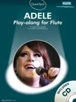 MusicSales AM1003607 - GUEST SPOT ADELE PLAYALONG FOR FLUTE FLT BOOK/CD
