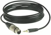 KLOTZ  AU-MF0300  Кабель микрофонный Klotz stereo mini JACK XLR AU-MF0300 3м