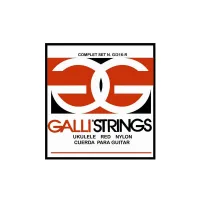 GALLI STRINGS G216R - струны для укулеле, red nylon