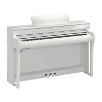Yamaha clp-745 wh  цифровое пианино с банкеткой, grandtouch-s, 38 тембров, bluetooth audio/ midi