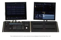 ETC Universal Fader Wing - 2x20 (black) Крыло расширения на 40 фейдеров, черное. Для пультов Ion, Gio, Eos, а также  Congo и Congo Jr.